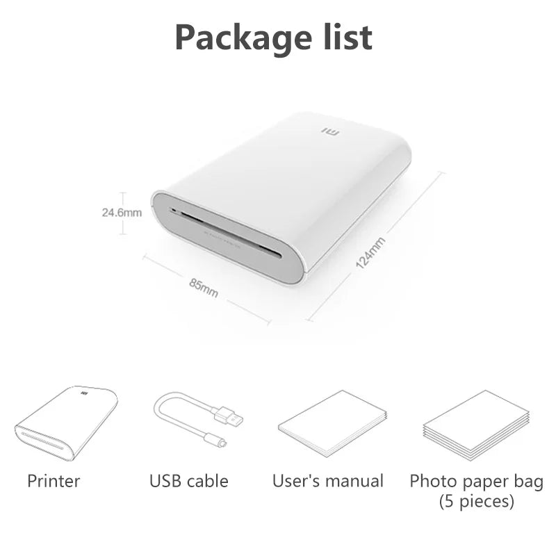 Mini Impresora Xiaomi portátil